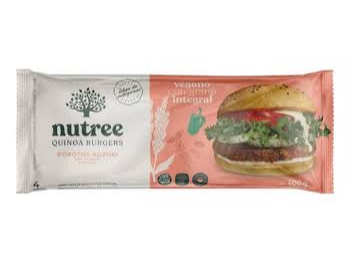 Hamburguesas a base de quinoa - Nutree