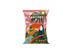 Chips de mandioca y sal marina