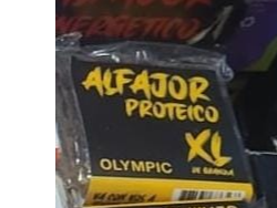 Alfajor proteico XL