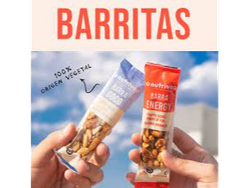Barritas de cereal y frutos secos