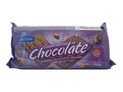 galletas cuadraditas de chocolate Natuzen