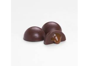 Botones de chocolate rellenos de ddl