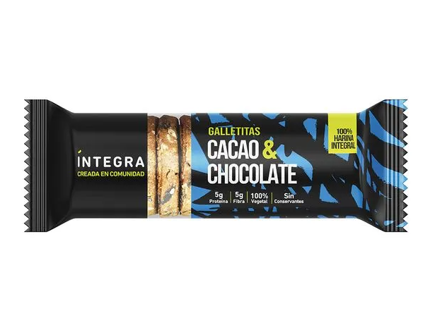 galletitas cacao y chocolate