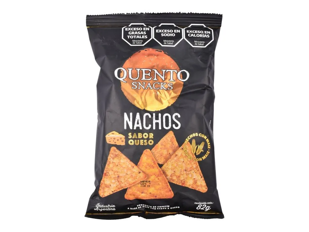 Nachos sabor queso Quento
