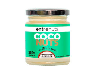 aceite de coco neutro x 200gr entrenuts