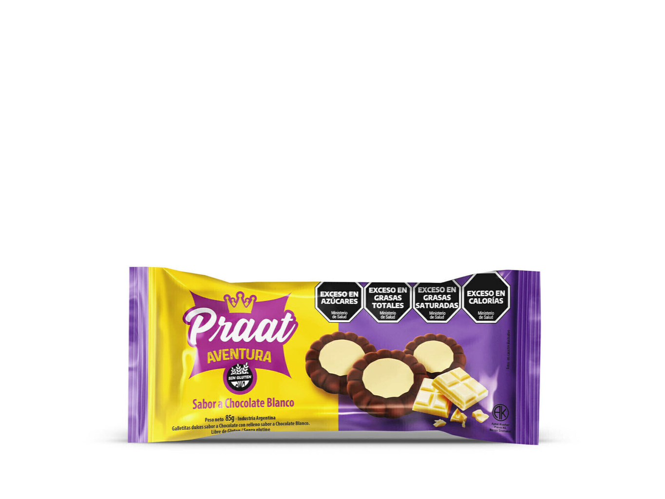 Galleta sin tacc Praat de chocolate