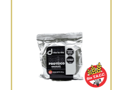 Alfajor proteico by day