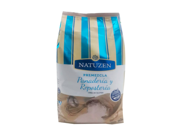 Premezcla natuzen x 500 g panaderia y reposteria
