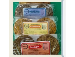 Hamburguesas de legumbres veganas - Originaria