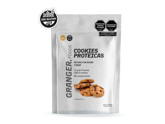 cookies proteicas de avena y mani 200gr
