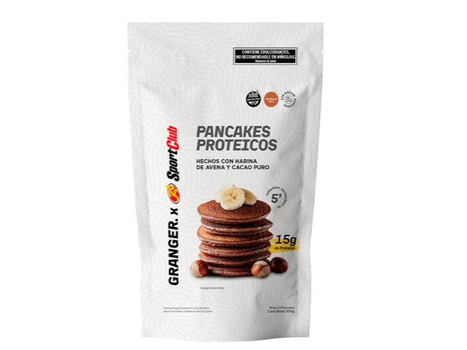 Pancakes proteicos Avellana