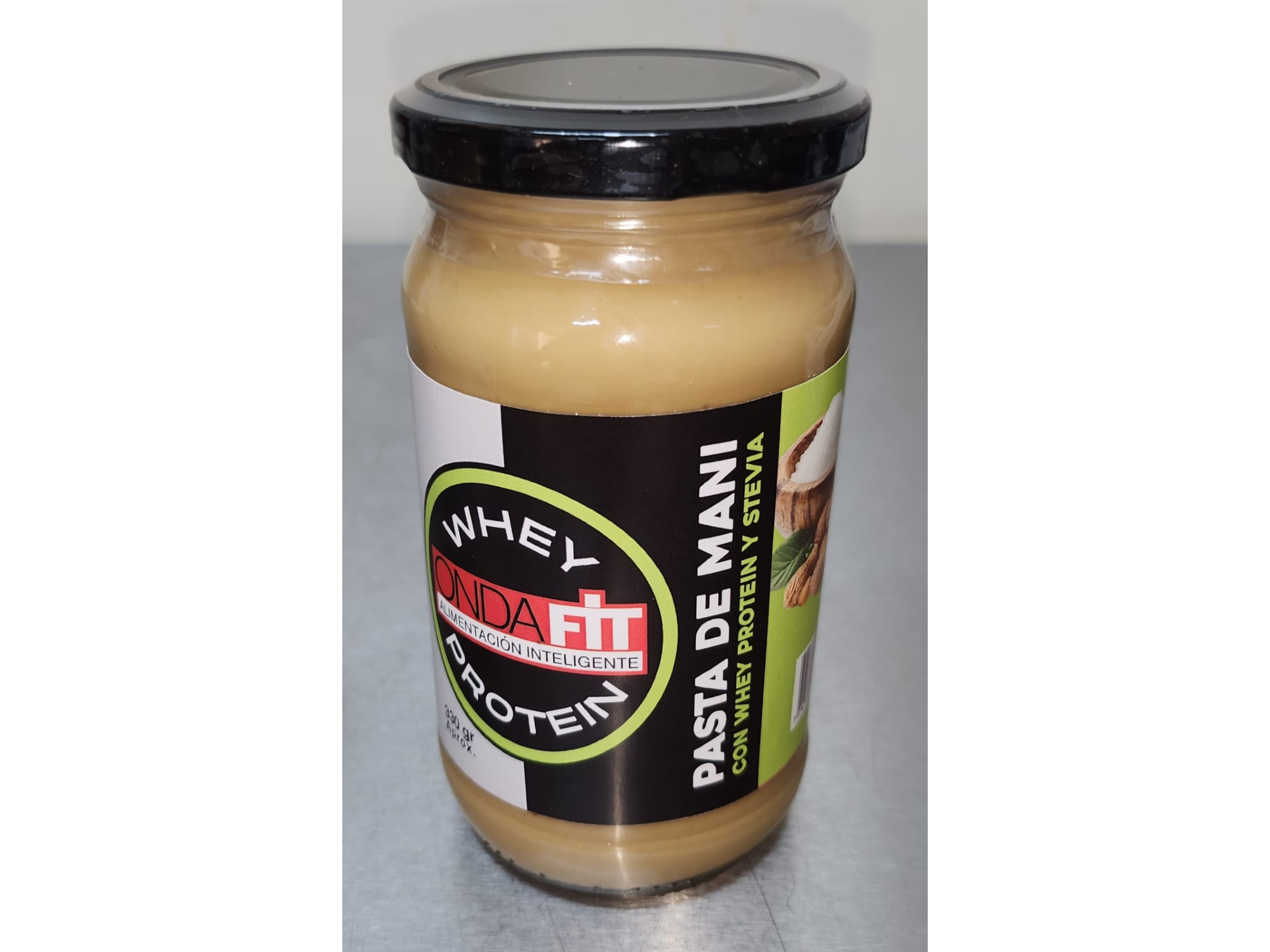 pasta de mani proteica Onda fit x 330 gramos