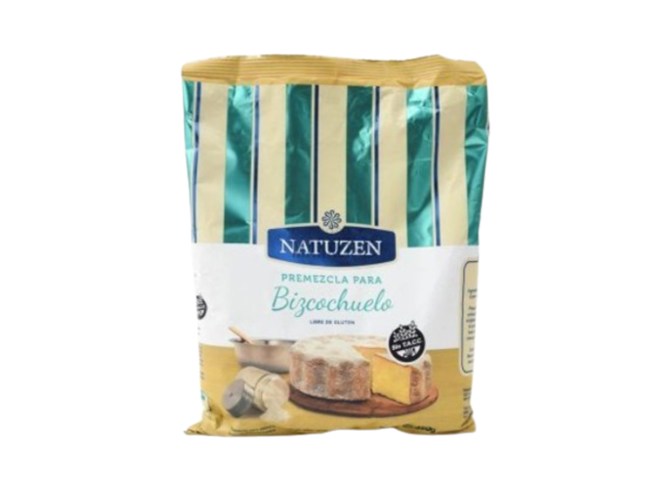 Premezcla para bizcochuelo x 500 g Natuzen