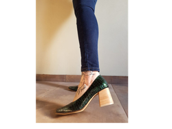 JUANA Croco Charol Verde