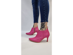 QUEEN TACO FINO CROCO FUCSIA