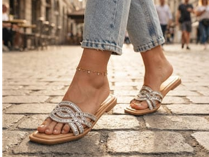 104 BEIGE PLATA de Stampa Woman