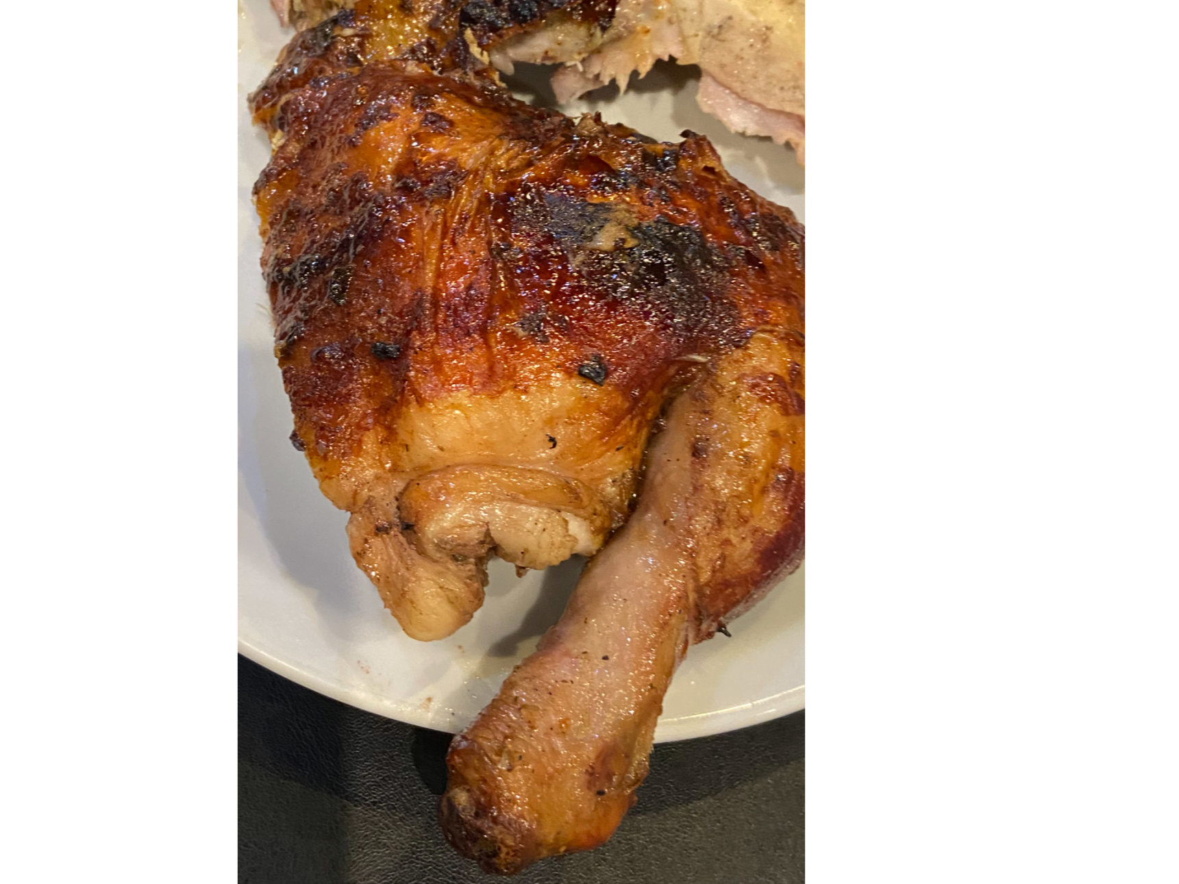 🍗Pollo al horno con guarnición y bebida 🥤