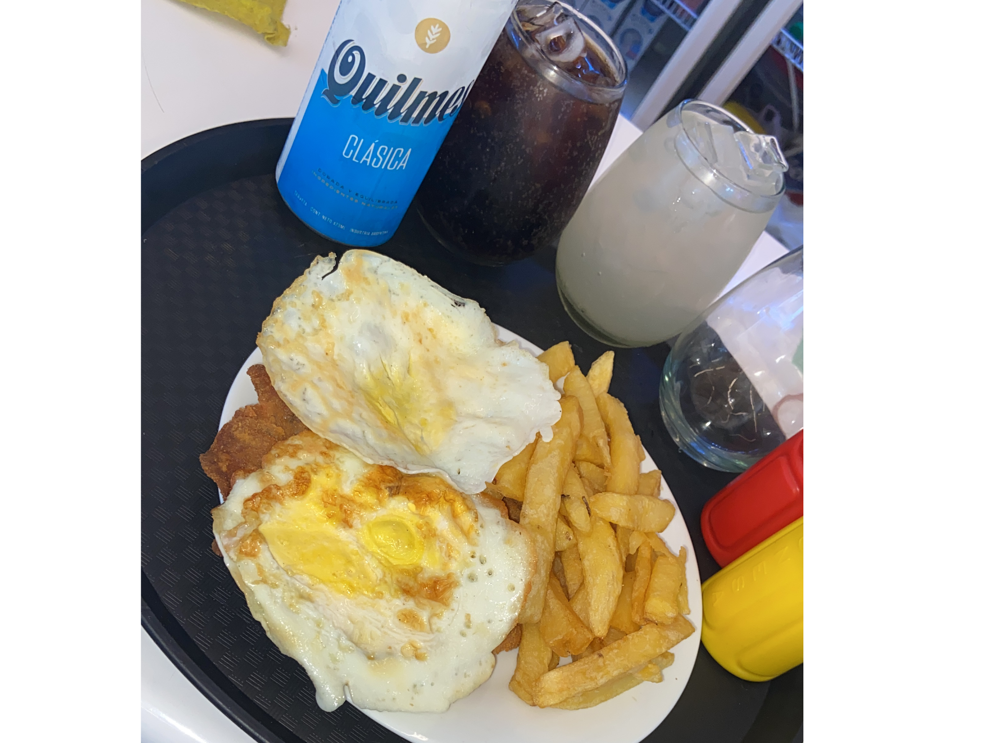 🥩🍗Mila a caballo de pollo o carne🍳
