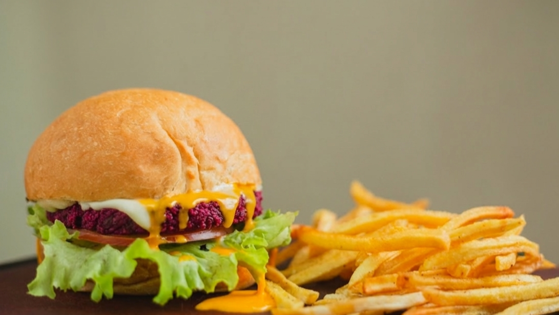 Hamburguesa vegetariana