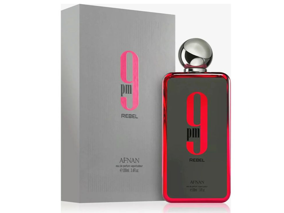 PERFUME MASCULINO ARABE AFNAN 9PM REBEL EDP 100ML
