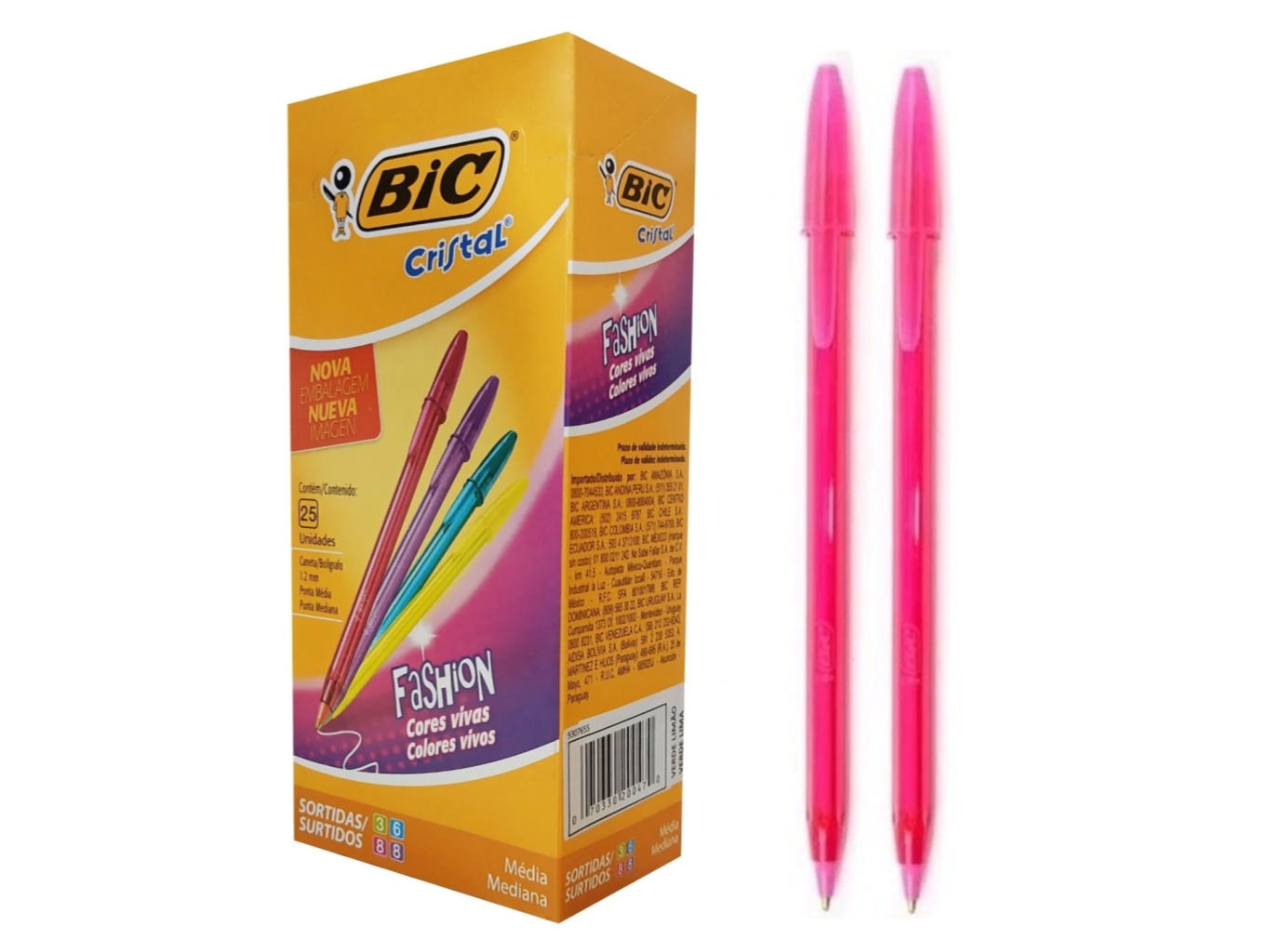 Bic cristal rosa