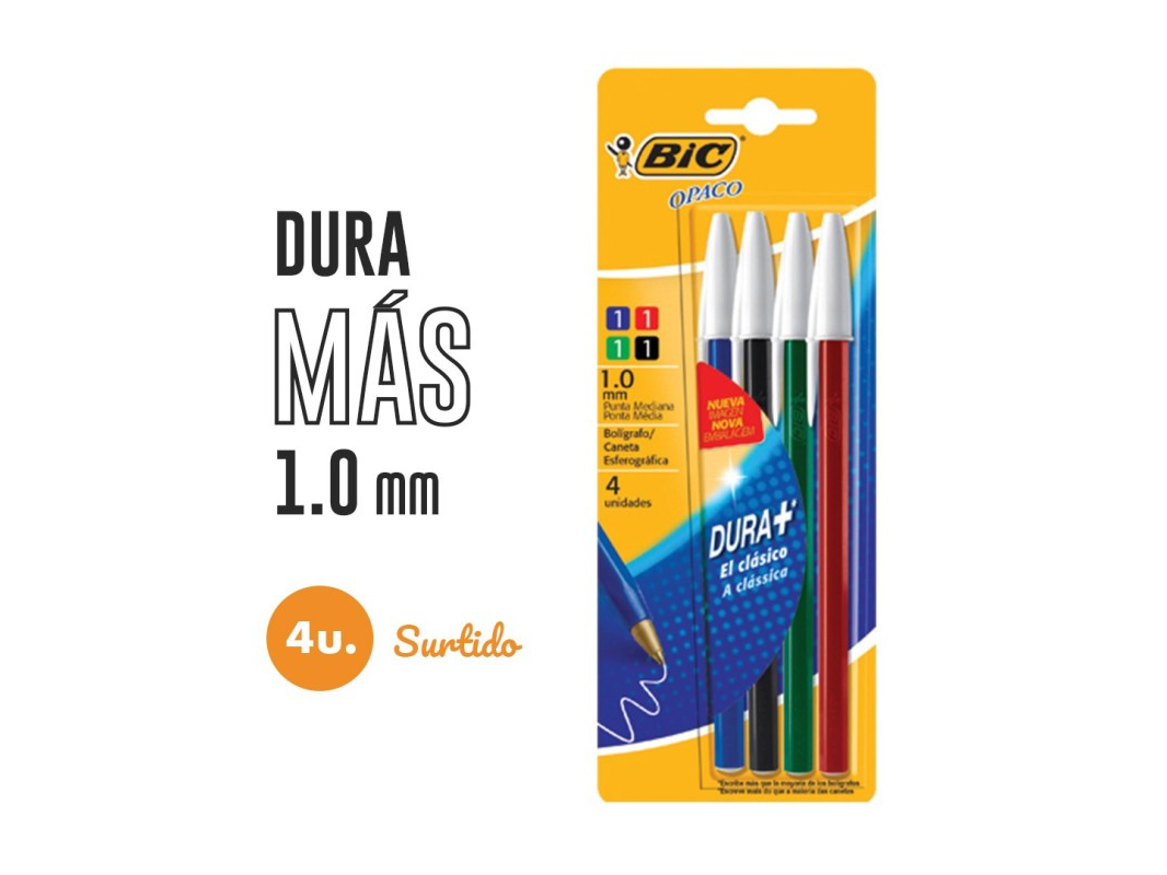 Set Bic t/ grueso