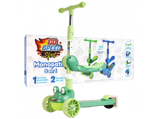 Monopatin desmontable dino