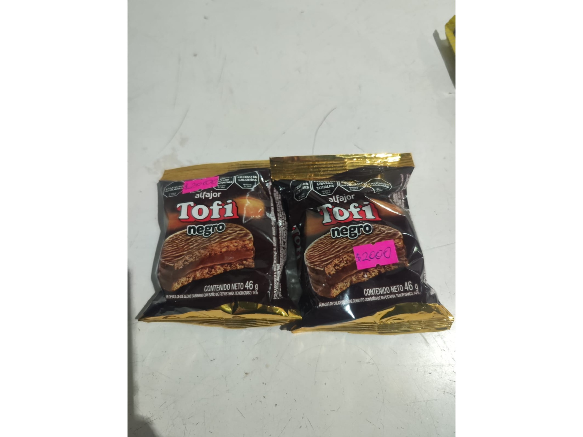 Alfajor simple tofi