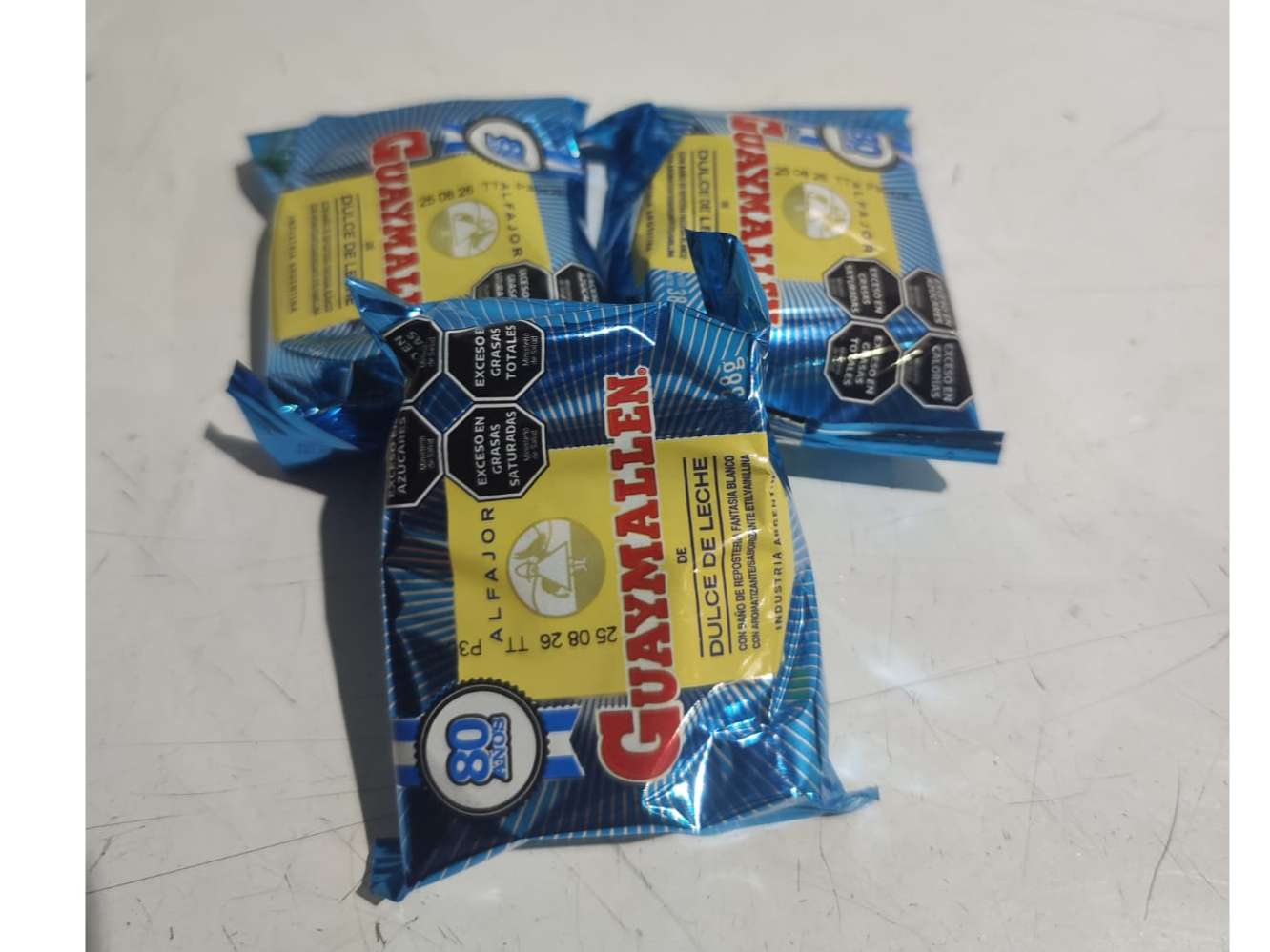 Guaymallen simple de leche