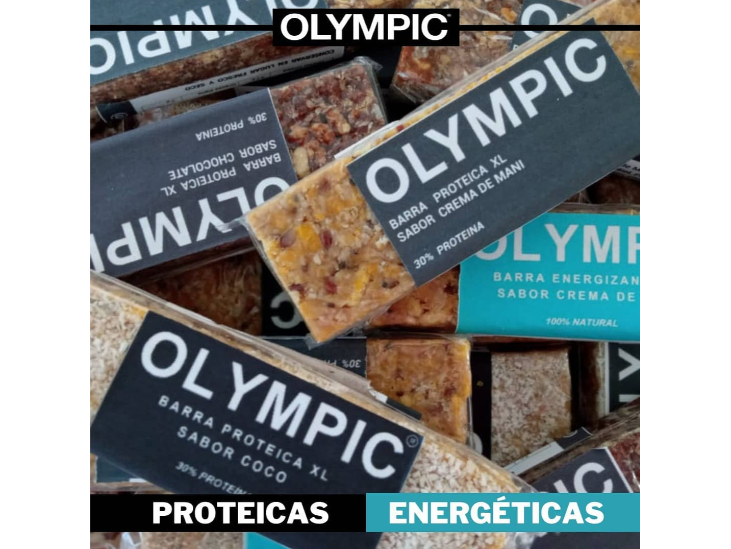 Barras de cereal Olympic