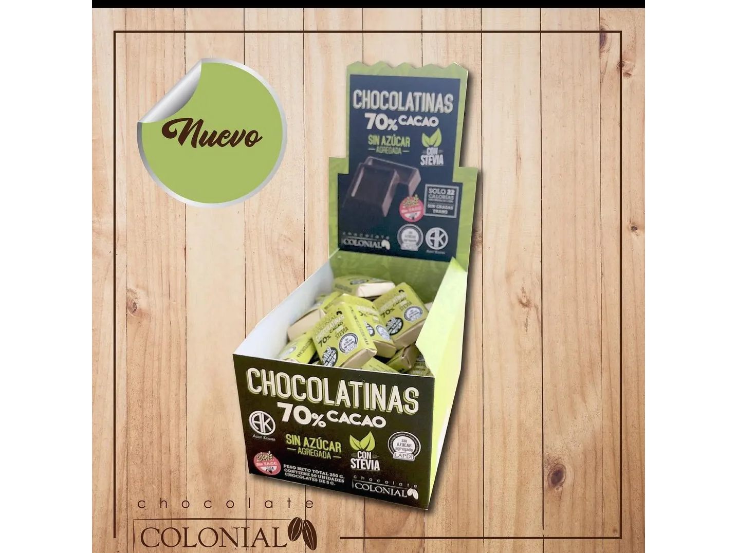 Chocolatines colonial 5g