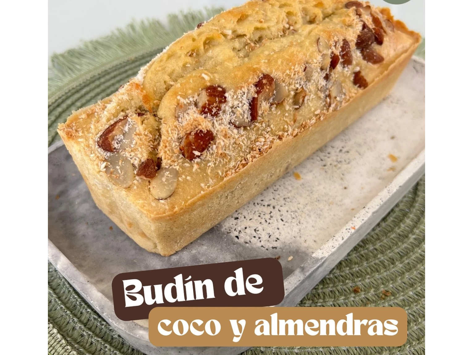 Budín keto