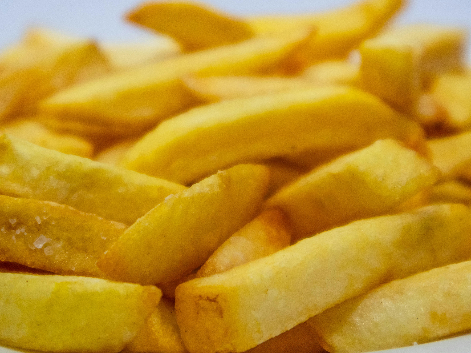 Porcion de papas fritas