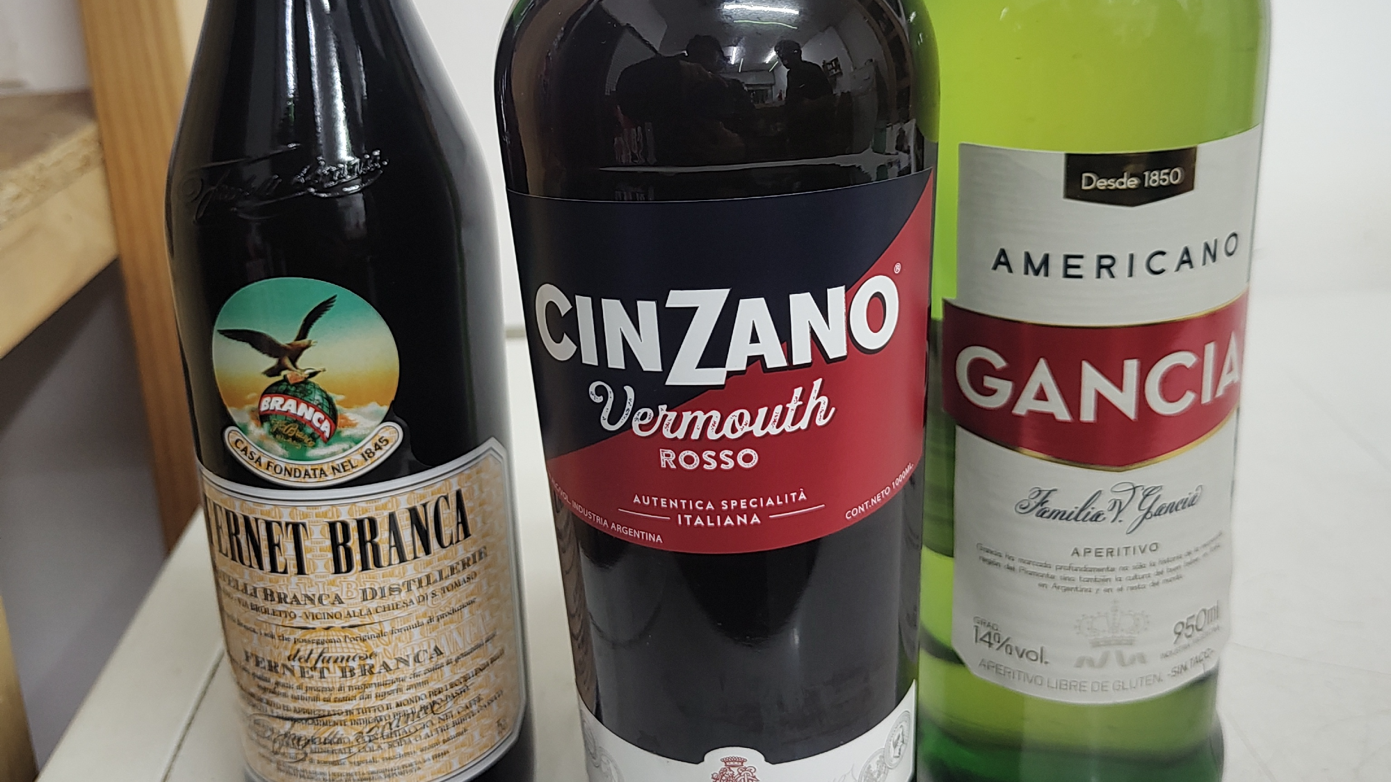 Aperitivo y fernet