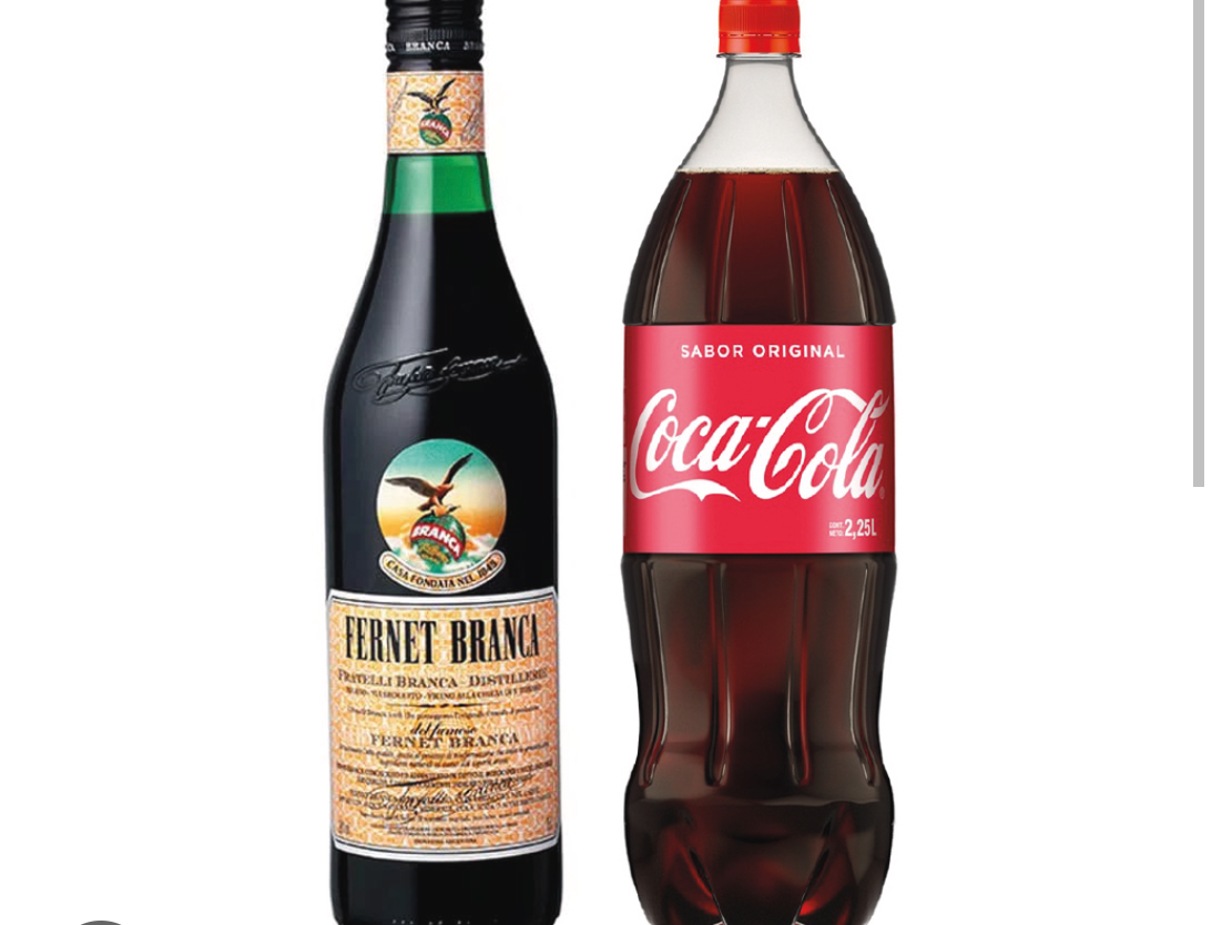 Fernet+ coca 2.5lt retornable