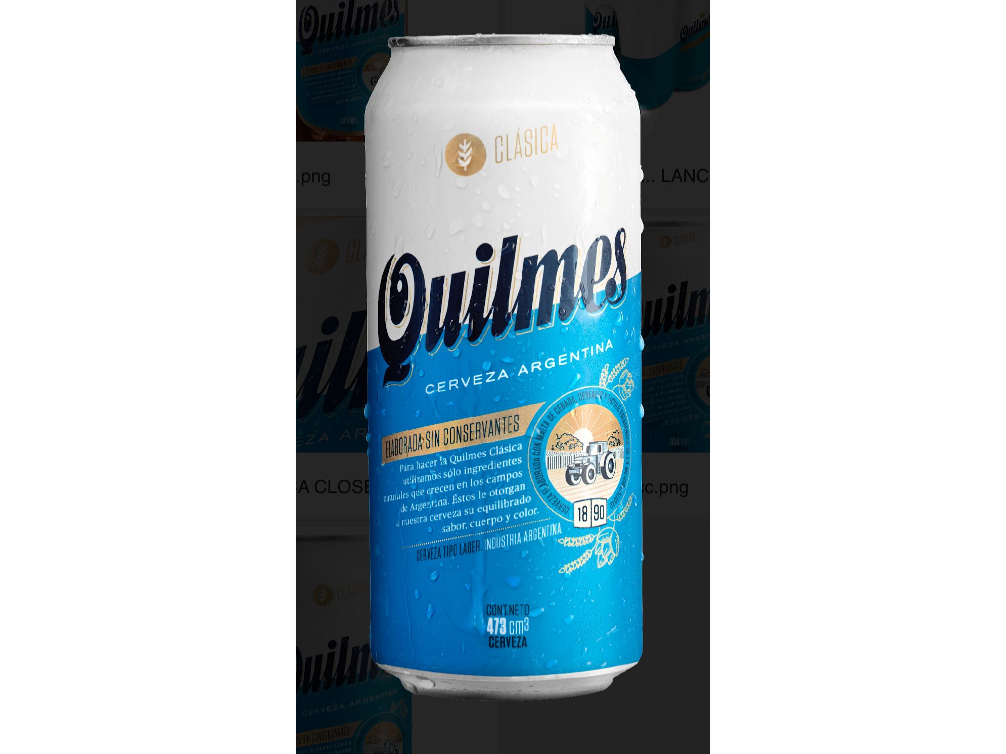 Quilmes lata  473