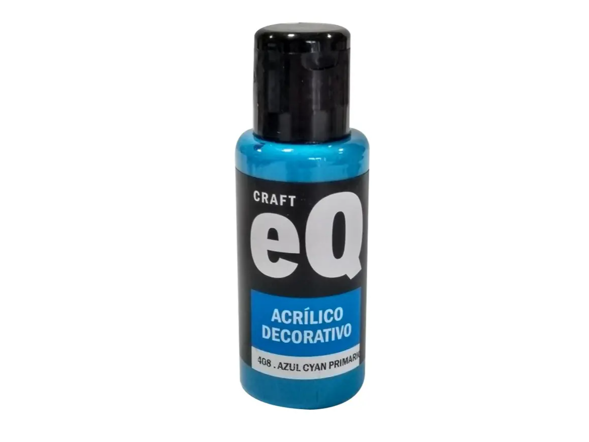 Acrilico EQ Azul Cyan Primario (408) x50cc