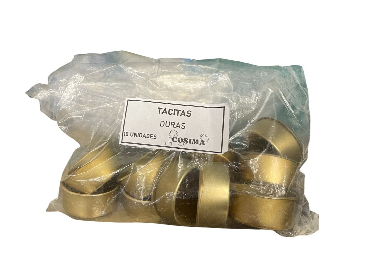 Tacitas Duras - 10 un