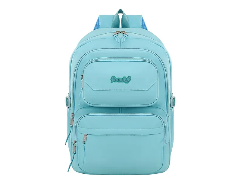 MOCHILA TRENDY POCKETS 18" CELESTE 18530