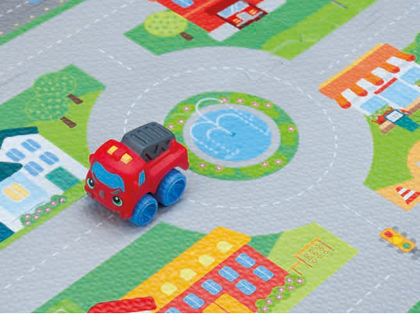 Alfobra didactica la ciudad c/vehiculo