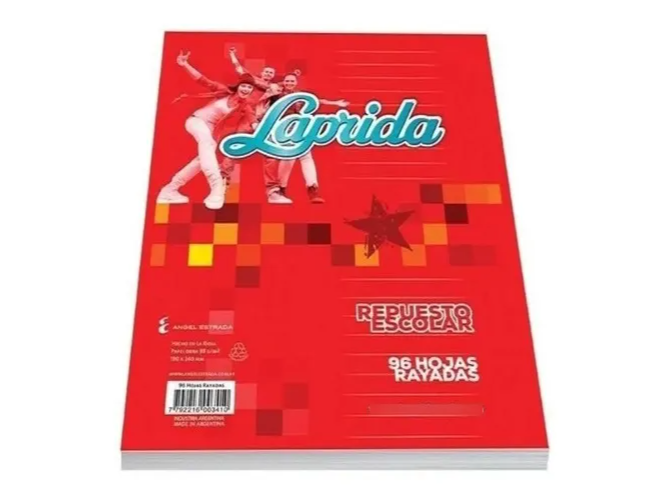 Repuesto Escolar T/Carta Laprida 96HS.CM.90GS (620006)