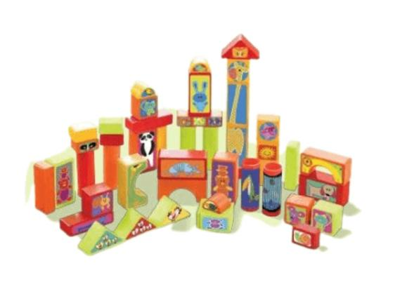 BLOQUES DIDACTICOS ZOO x45 BLOKAS ESTUCHE DE LUJO - 012516 de Cosima Artistica