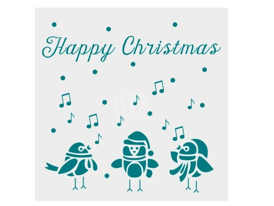 Hyn Stencil sth Sth002 15x15 cm