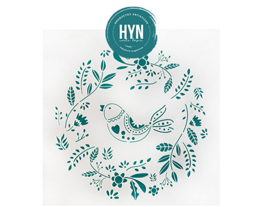 Hyn Stencil ste Ste009 20x20 cm