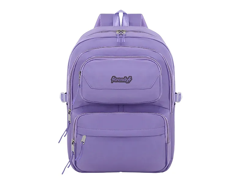 MOCHILA TRENDY POCKETS 18" VIOLETA 18530