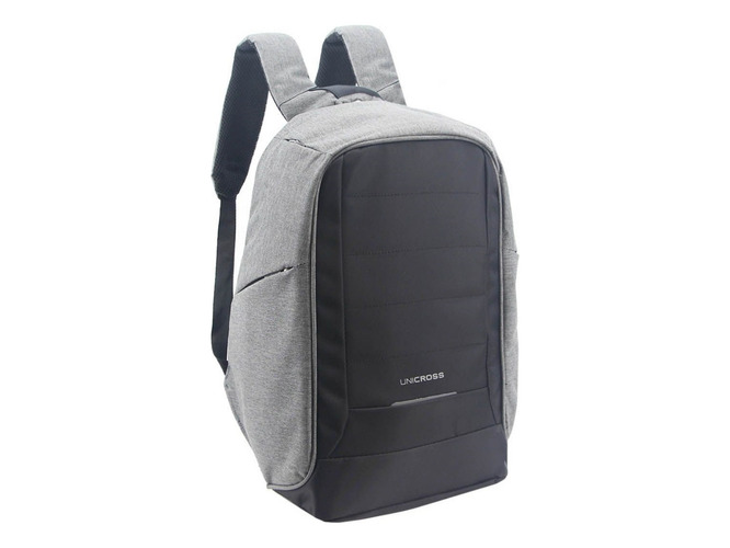 Mochila Unicross Antirrobo 17" Gris