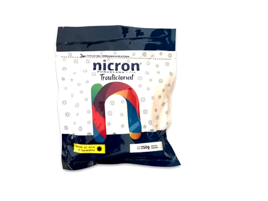 Nicron Porcelana Fria Estandar X 250gs.