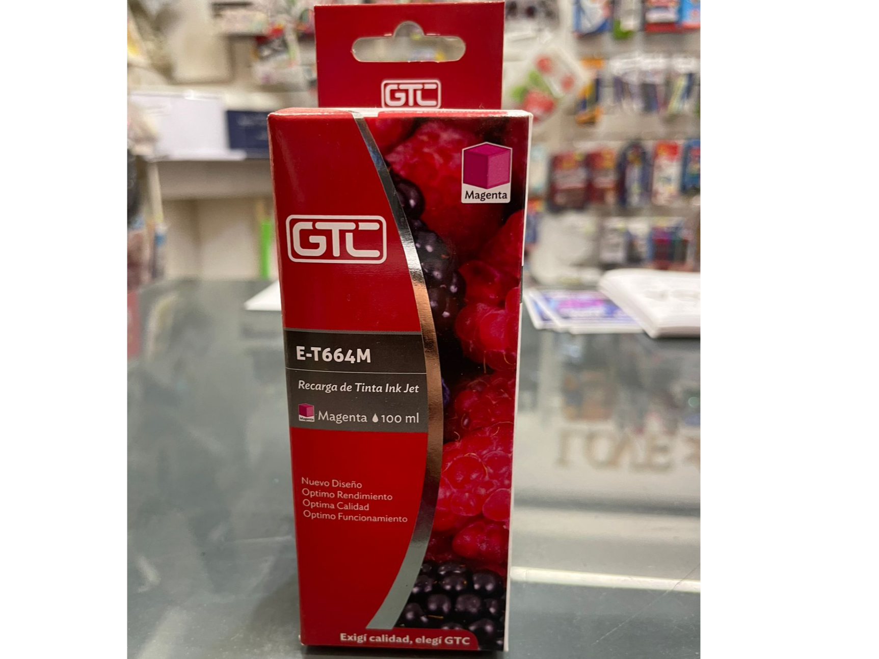 Botella de tinta New Jet T664 Magenta 100cc