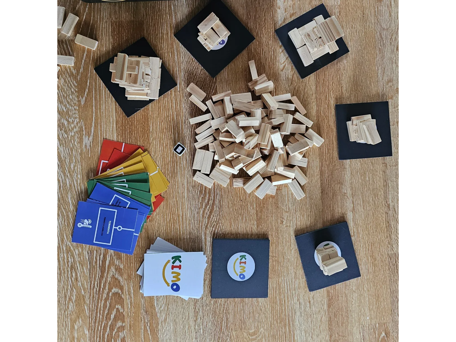 En Obra: Juego De Mesa,construcción,madera. Niños Y Adultos