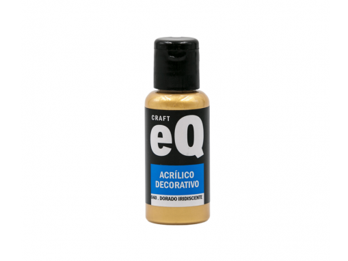 Acrilico EQ Dorado Iridisc. Metal (040) x50cc
